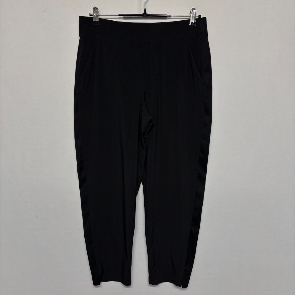 Athleta Brooklyn Mid Rise Ankle Pants Size 10 Black WI24 D132 -17